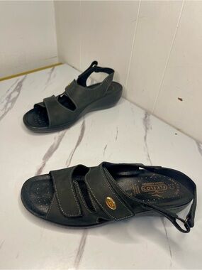 Fly Flot Fully Adjustable Sandals Size 41 / 9.5 Comfort Ortho Shoes, Italy